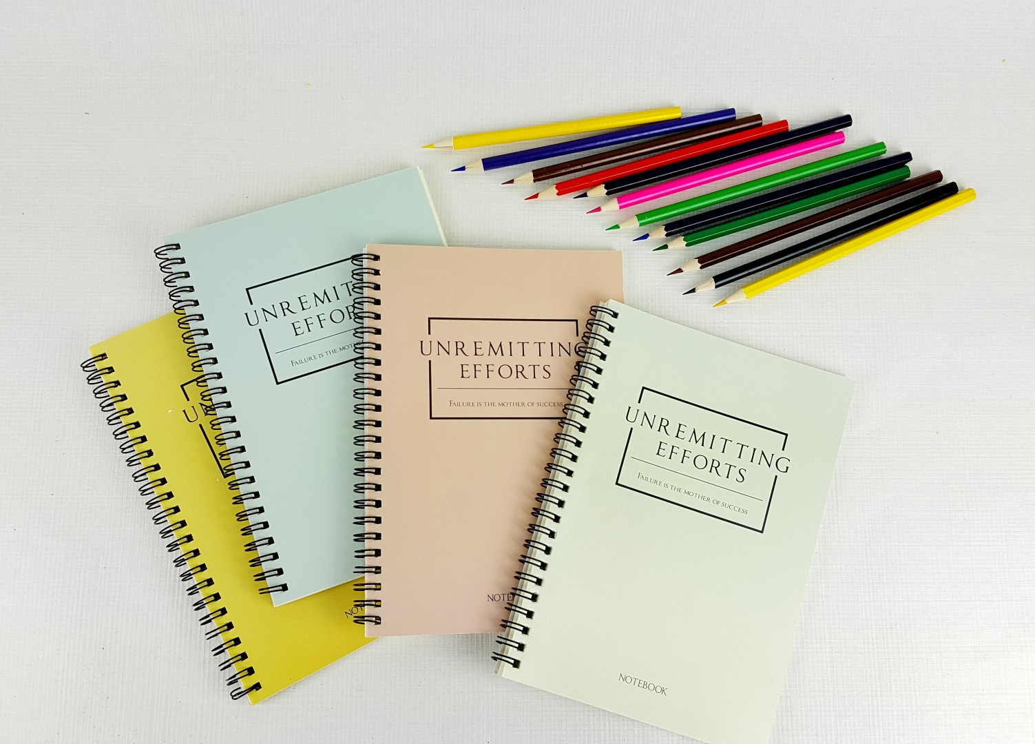 A5线圈本60页白卡封面线圈本学生笔记本日记本记事本硬抄本活页本细节图