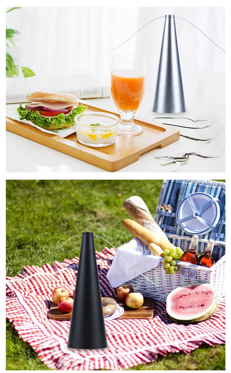 Desktop fly repellent fan, mini fan, hand-friendly mosquito repellent fan, fly swatter, fly fan Specification image