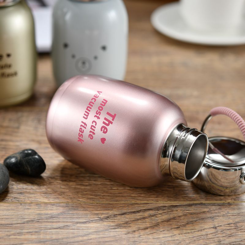 Guardian Angel Creative hand-held Insulated Cup, 304 stainless Steel Simple Portable Cup, Men's and women's Outdoor Mini Cup, 230ml Item Picture