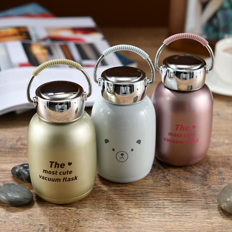 Guardian Angel Creative hand-held Insulated Cup, 304 stainless Steel Simple Portable Cup, Men's and women's Outdoor Mini Cup, 230ml details Picture