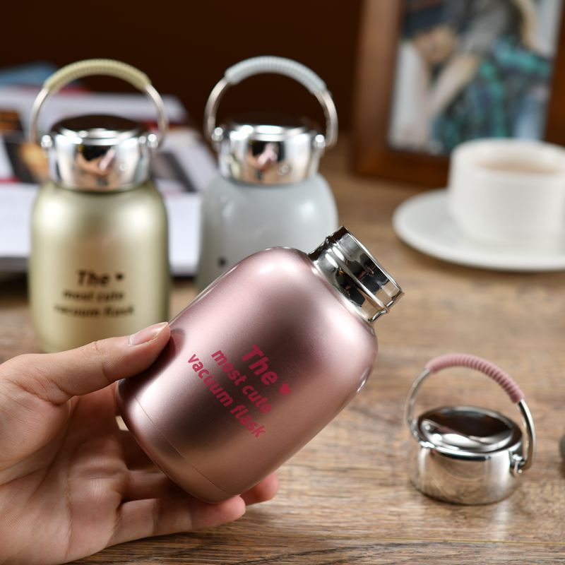 Guardian Angel Creative hand-held Insulated Cup, 304 stainless Steel Simple Portable Cup, Men's and women's Outdoor Mini Cup, 230ml Application Scenario