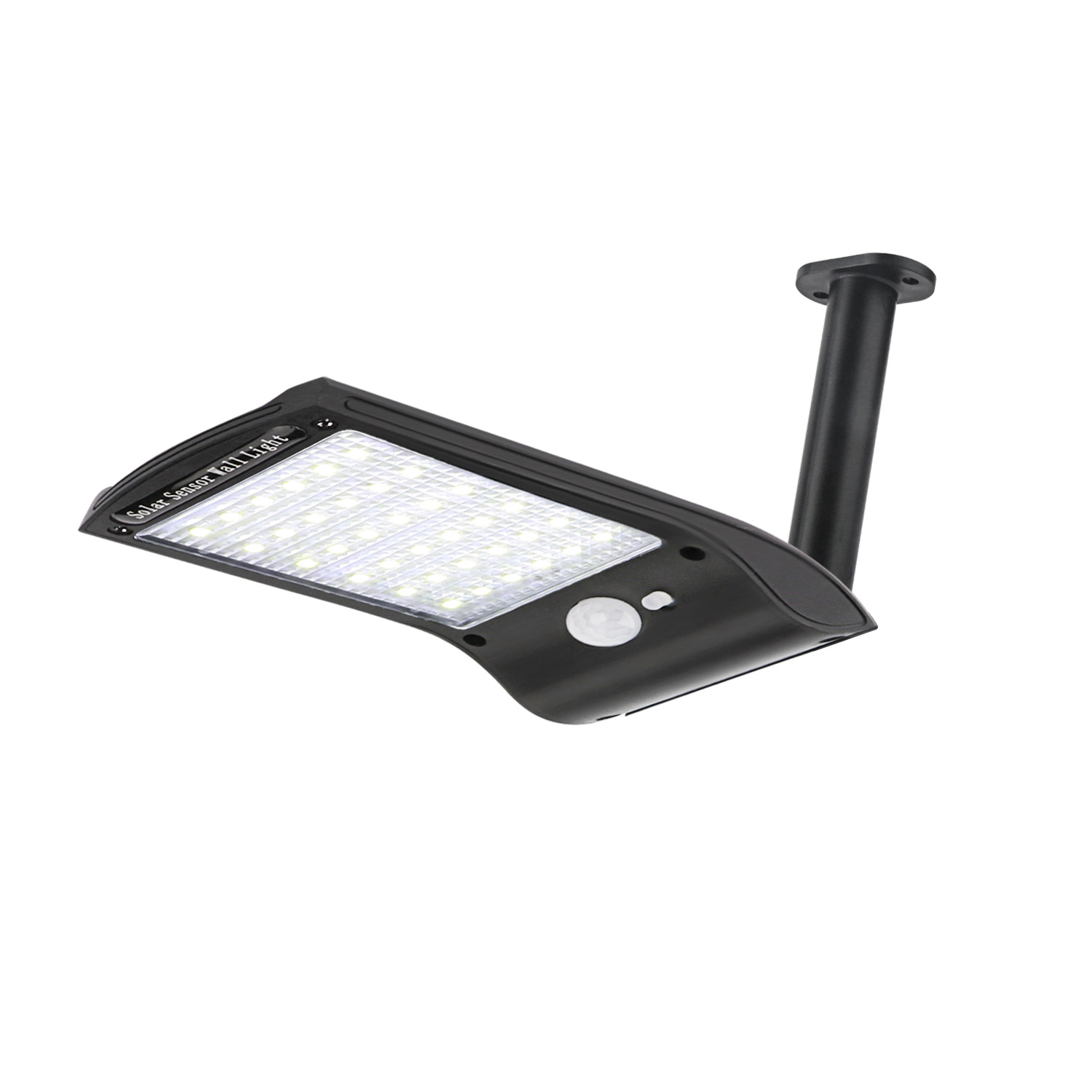 New solar sensor rotating wall lamp 36LED body sensor lamp outdoor waterproof garden garden wall lamp