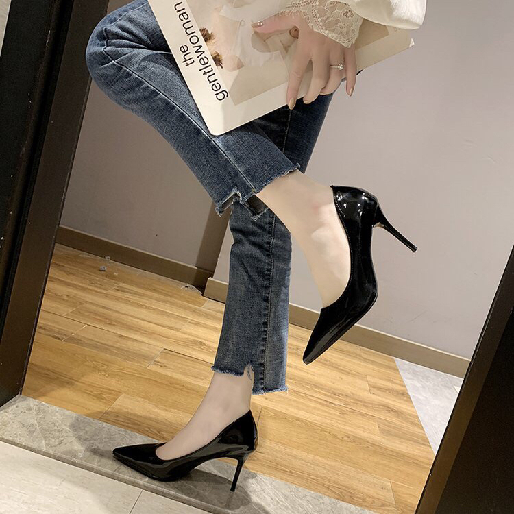 女式时装单鞋实物图