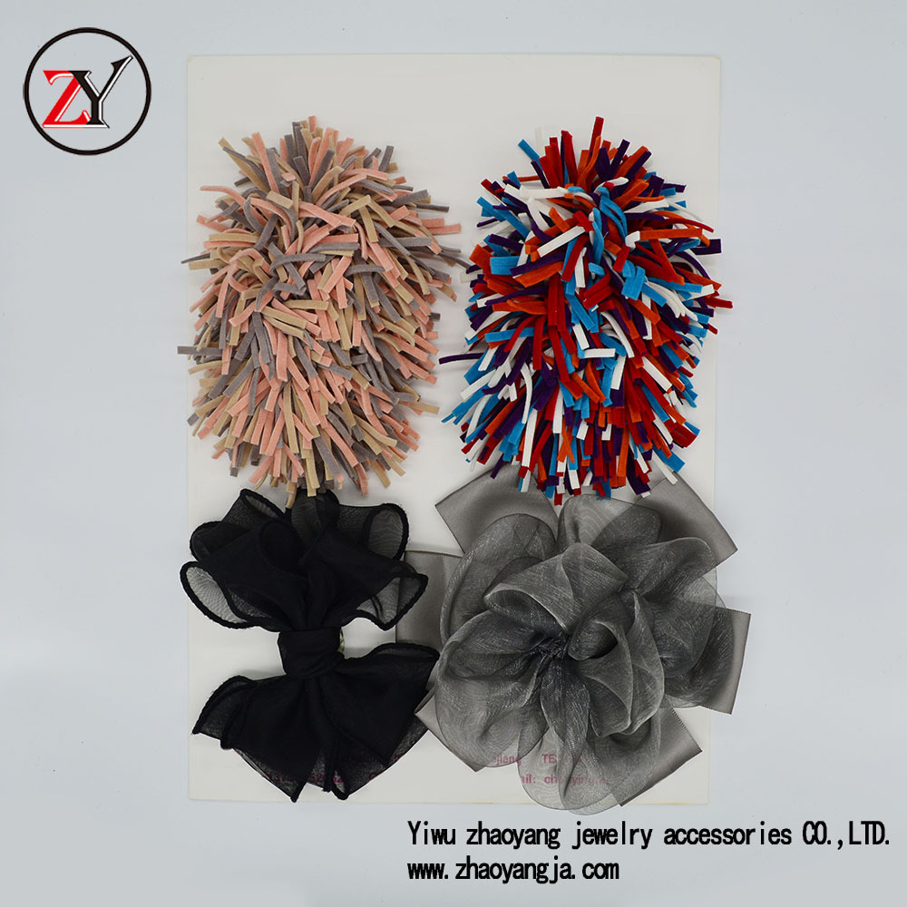 2019 new market fringe cloth flower shoe decoration shoe buckle shoe accessories handmade shoe flower quality and low price zy08082