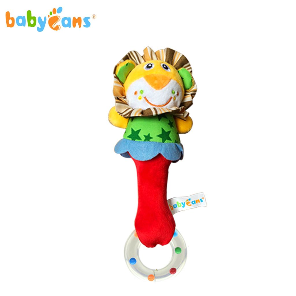 Babyfans Educational Stuffed Toy With Hand-Held Paper Rattle For Comfort Application Scenario