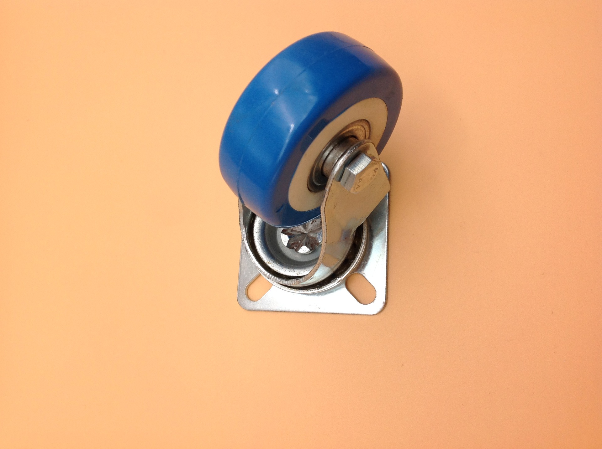 Shuzan 2-inch universal flat-bottomed movable casters for supermarket trolley window screens and high-quality wheels