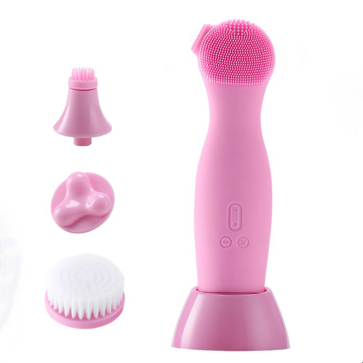 Nuevo dispositivo eléctrico blackhead face beauty instrument limpiador facial de silicona limpiador facial cepillo limpiador facial limpiador de poros Application Scenario