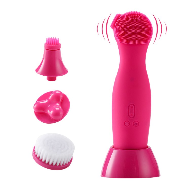 New electric blackhead facial beauty instrument silicone cleanser Face wash brush face wash pore cleaner