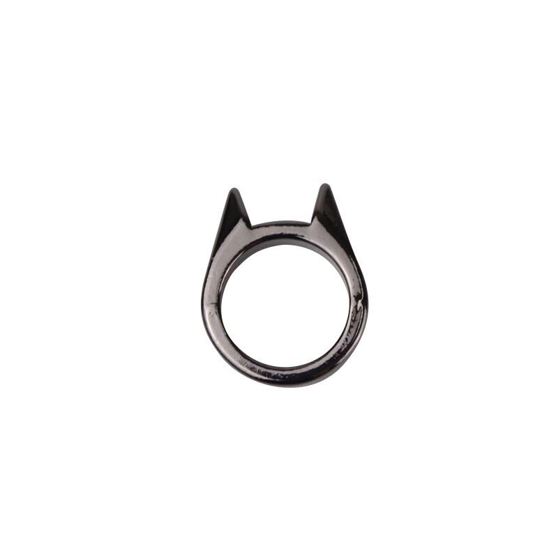 Edc Multi-Functional Ring Protective Cat Ring Finger Buckle Outdoor Pendant Specification drawing