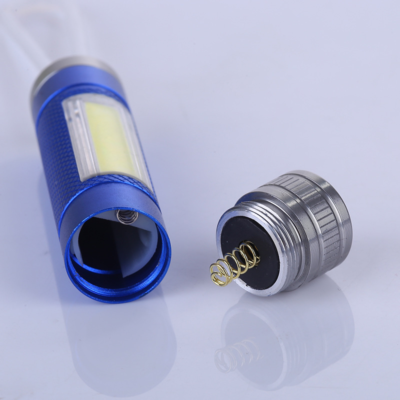 Wholesale of new COB hook lights, keychains, mini flashlights, lighting flashlights, batteries, gift flashlights Application Scenario