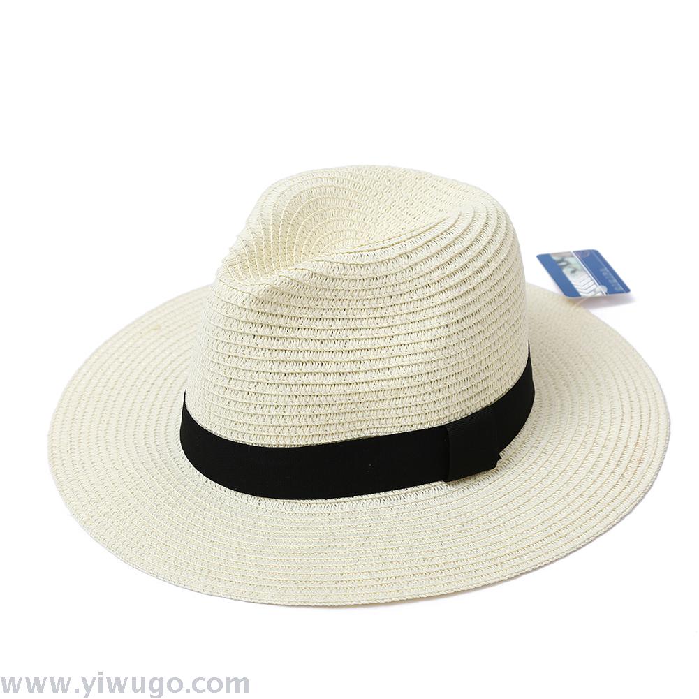 Lafite grass hats, hiking, outdoor fishing, leisure sun hats, beach sun hats full figure
