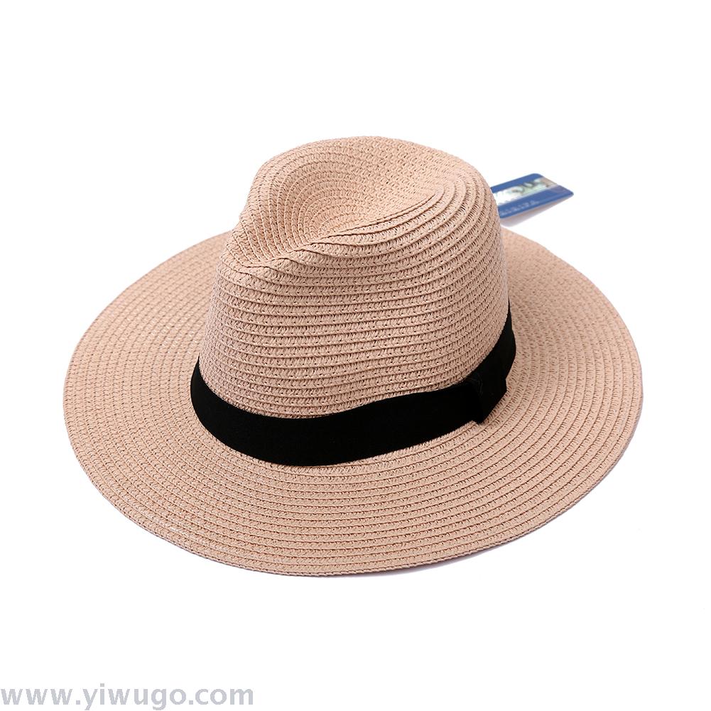 Lafite grass hats, hiking, outdoor fishing, leisure sun hats, beach sun hats Application Scenario