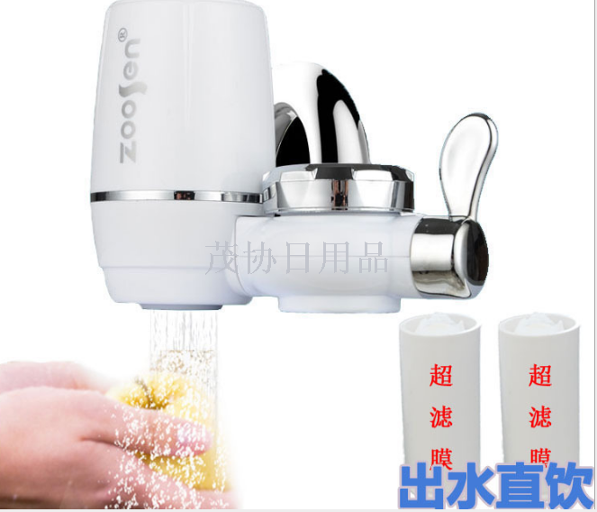 Fiber ultrafiltration membrane for export to tap water faucet type water purifiers for household kitchen pre-filtration and direct drinking