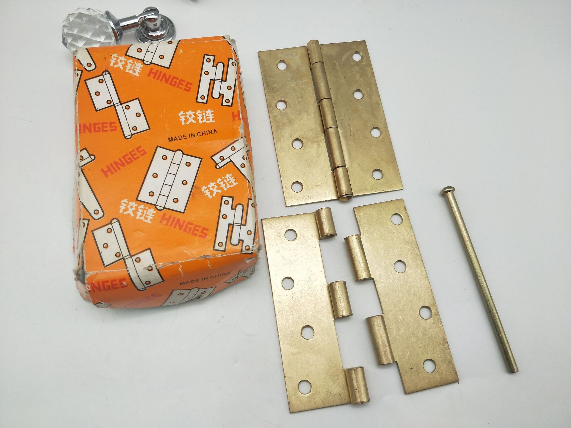 New hinge hinge furniture hardware cabinet door copper plated core hinge thumbnail