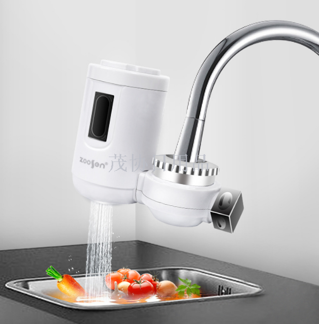 New transparent window household faucet-type water purifier OEM export kitchen tap water filter Specification image