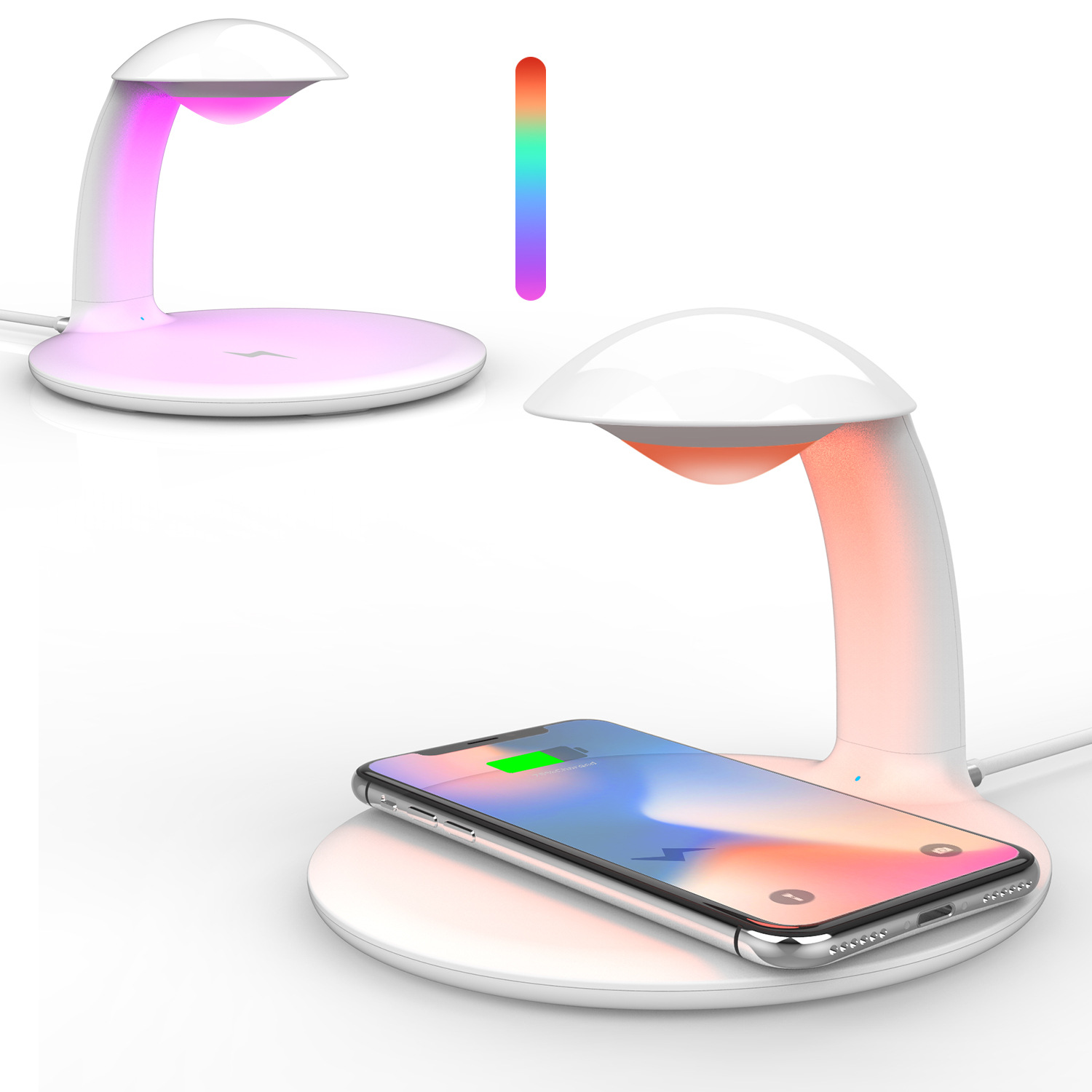 Wireless Charging Lamp Creative Lamp LED Lamp Eye-protecting reading Lamp Wireless charging lamp small night light