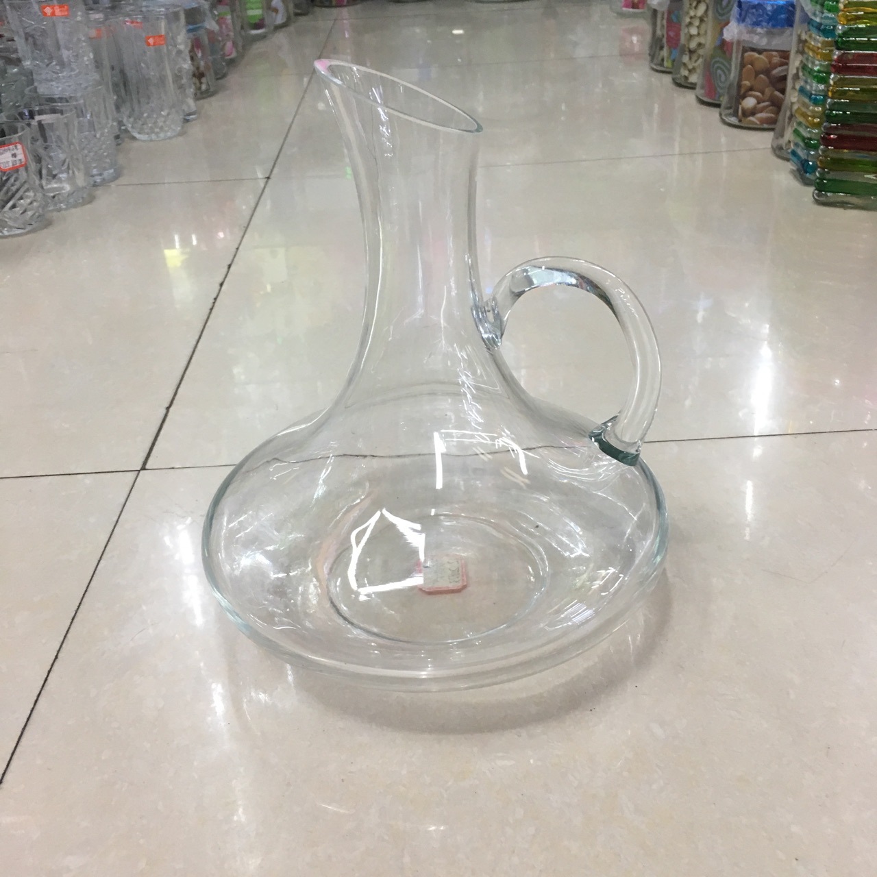 Clear glass decanter Decanter hotel restaurant with decanter pot wine decanter household practical thumbnail
