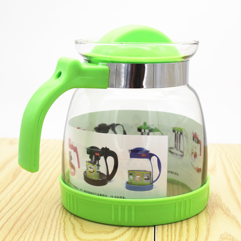 Teapot, cold water bottle, cooling water bottle, glass, colored water bottle, home, office, KTV, transparent water bottle Application Scenario