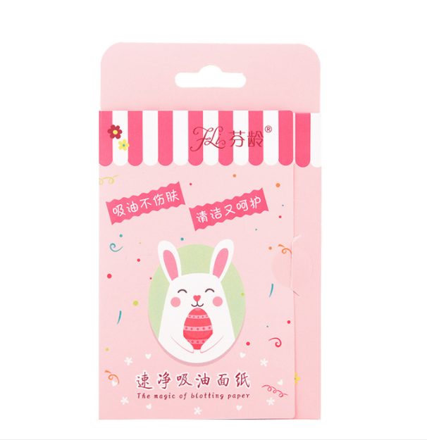 Fenling Pure Oil Blotting Paper 100 pieces for face Face Linen Oil blotting Paper Oil Control cleansing paper for men and women