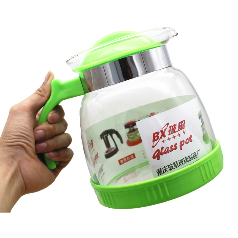 Teapot, cold water bottle, cooling water bottle, glass, colored water bottle, home, office, KTV, transparent water bottle