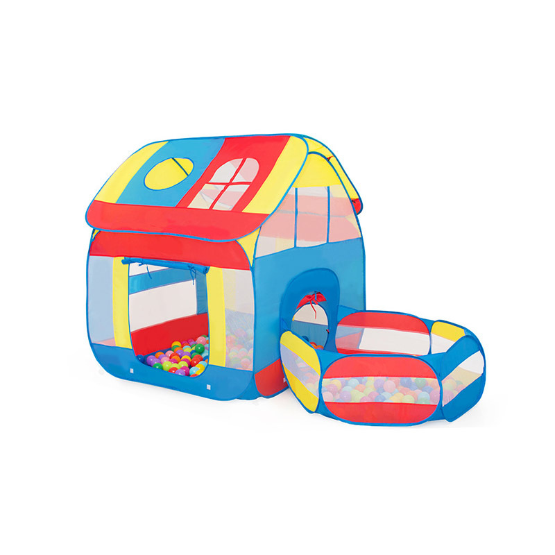Indoor ocean play ball pool three-in-one crawling tunnel toy house, a best-selling children's tent on Amazon Application Scenario