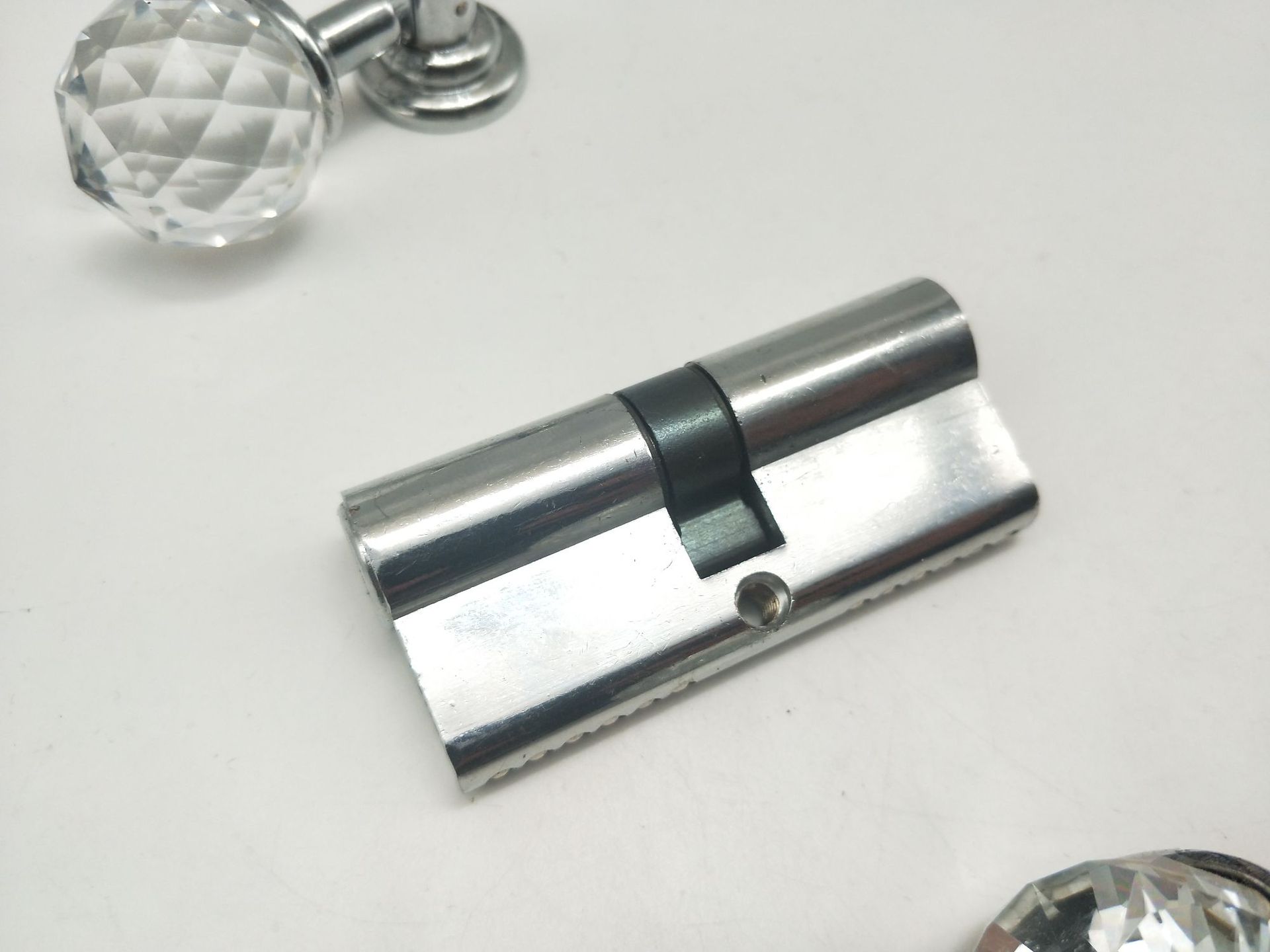 Shuzan 90 Double Opening zinc alloy lock core Special IC card smart lock core factory direct sales lock details Picture