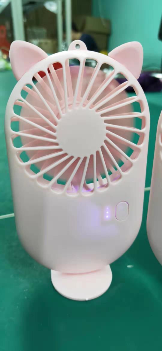 厂家直销，布袋小风扇，迷你小风扇卡通小风扇图
