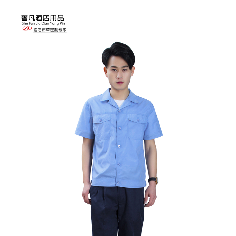 劳保服实物图