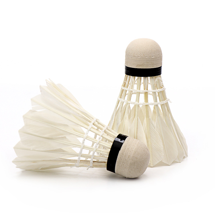 Badminton, cost-effective and durable, flight stable, indoor and outdoor practice, 3-piece set of quill ball training balls Specification image