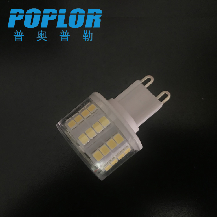 G9 High voltage 220V crystal lamp with 52 light beads 2835 ceramic 5W corn lamp Item Picture
