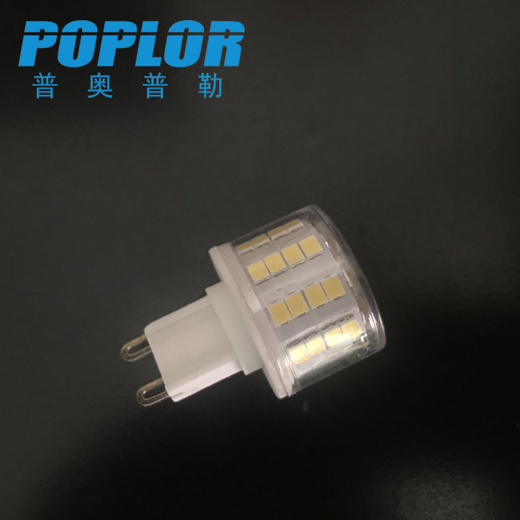 G9 High voltage 220V crystal lamp with 52 light beads 2835 ceramic 5W corn lamp details Picture