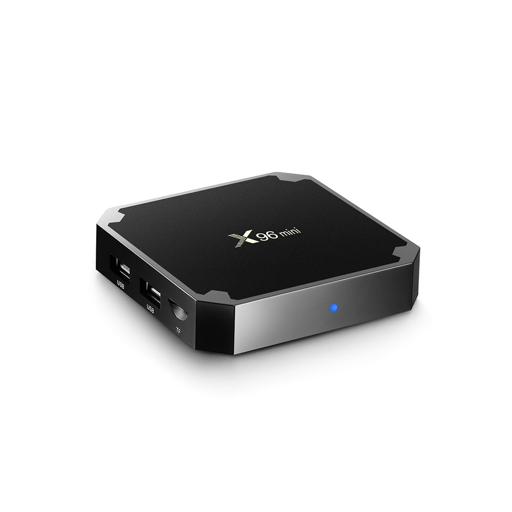 X96 MINI电视机顶盒 S905W 网络播放器安卓7高清4k播放器白底实物图