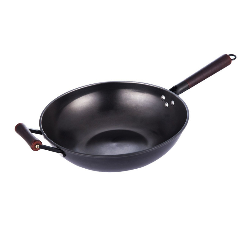 This is a universal wok with a solid base that is truly stainless, physically non-stick, has no coating and does not deform Item Picture