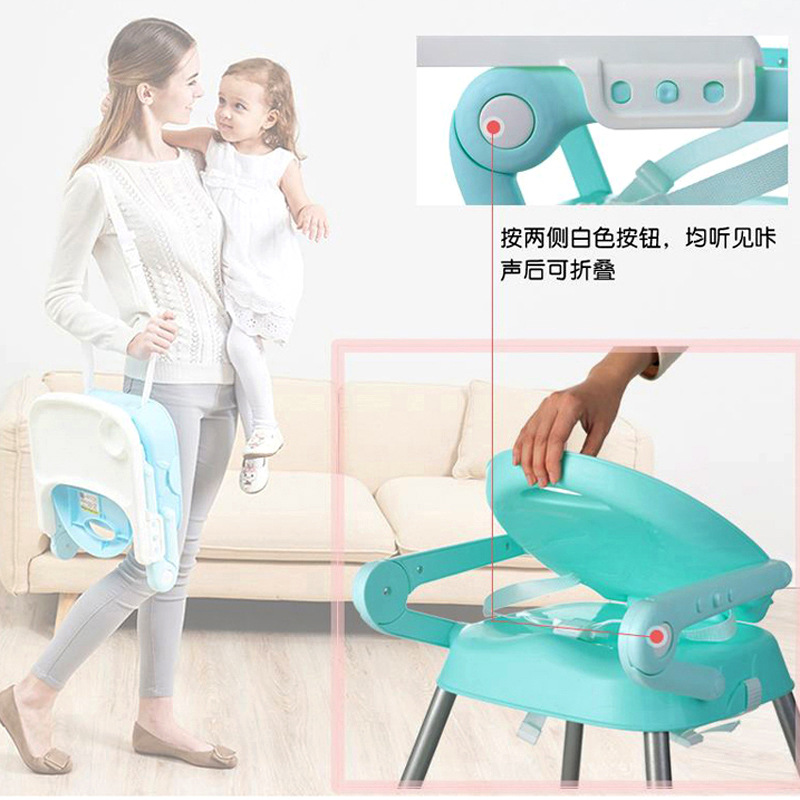 宝宝餐椅儿童餐桌椅婴儿学坐椅便携式可折叠座椅小孩多功能吃饭椅仅供外贸外销仅供外贸外销仅供外贸外销产品图