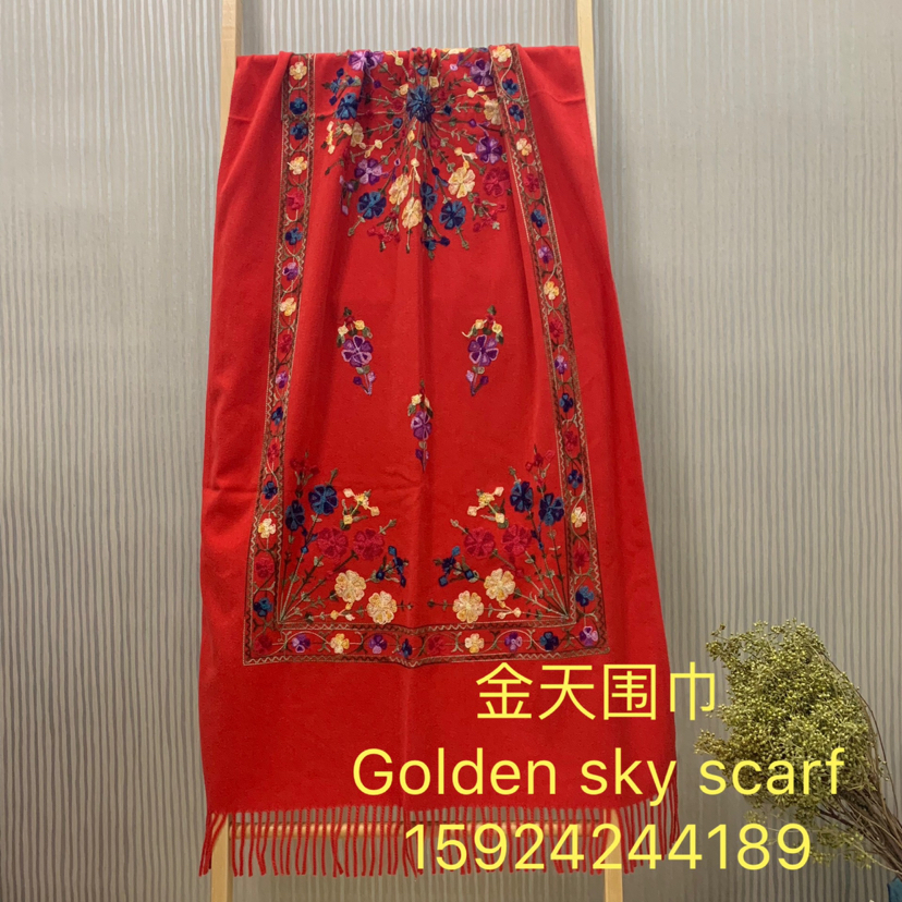 Scarf Nepal Embroidery Scarf Shawl High Quality Shawl This Product 450G The Rest Of The Gram Weight Can Be Deposit Day