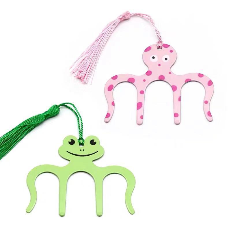 Music Clip M-Shaped Steel Music Clip Korea Cute Cartoon Bookmark Metal Book Clip Paging Clip Hand Account Split Clip Specification drawing