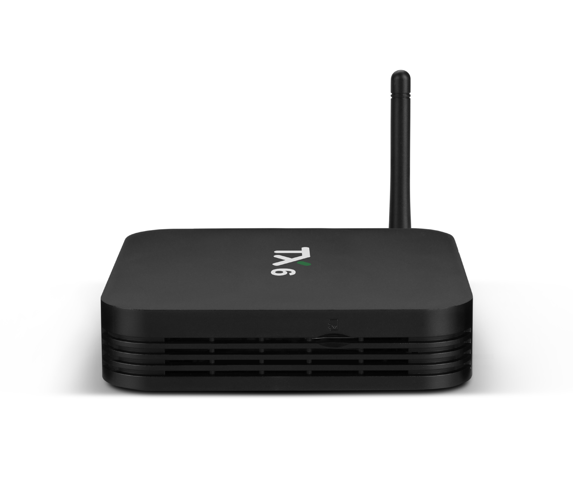 TX6 智能电视盒 TV BOX 全志H6 4G/64G Wifi BT蓝牙白底实物图