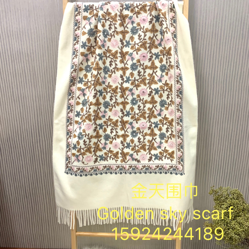 Scarf Nepal Embroidery Scarf Shawl High Quality Shawl This Product 450G The Rest Of The Weight Can Be Ordered