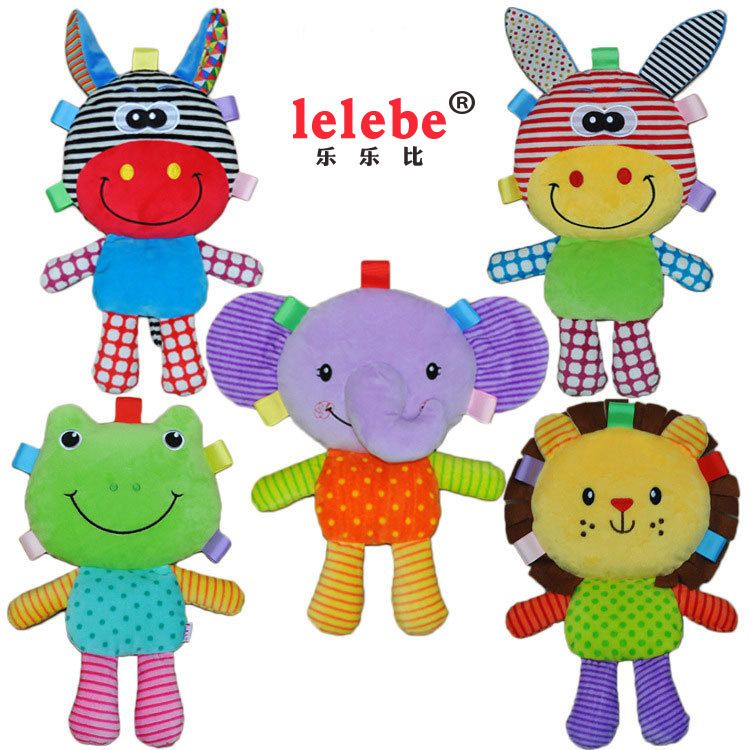 Lelebe Baby Educational Plush Toy Comfort Doll Toy Bb Toy