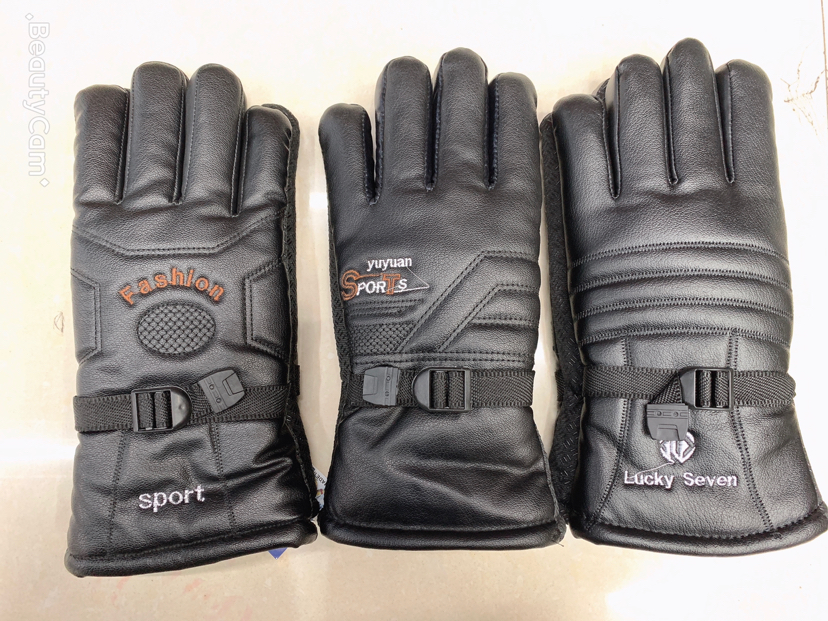 Men's warm gloves waterproof and non-slip gloves thumbnail