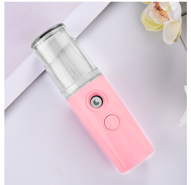 New beauty face humidifier handheld convenient steam face nano spray water refill instrument cold spray