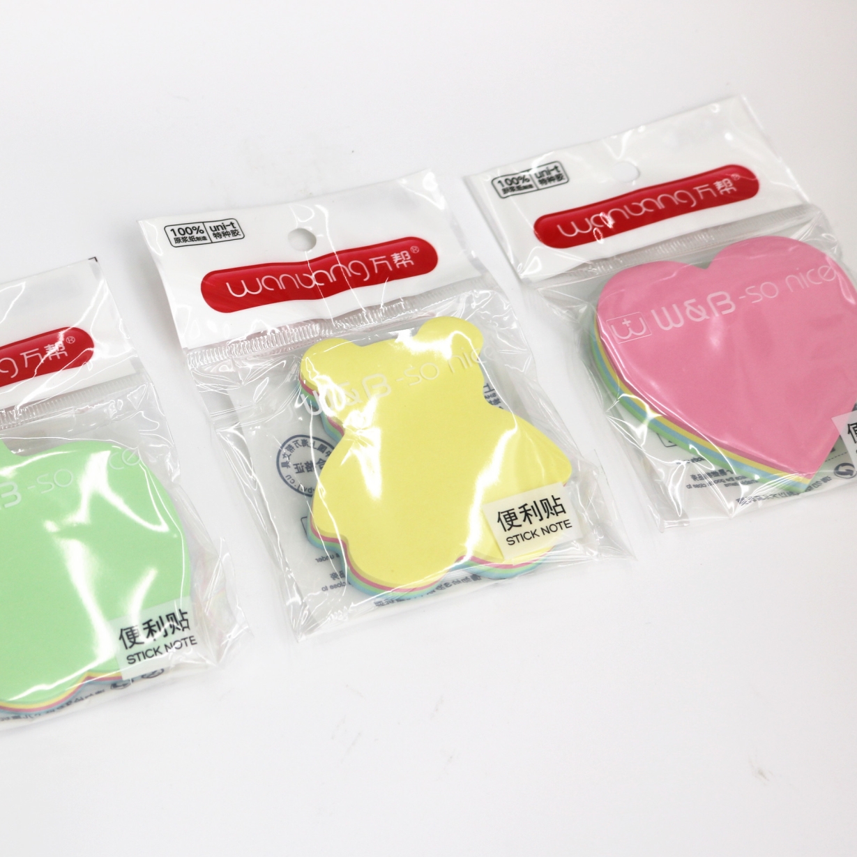 wb-1821创意动物系列可爱便利贴迷你小便签本产品图