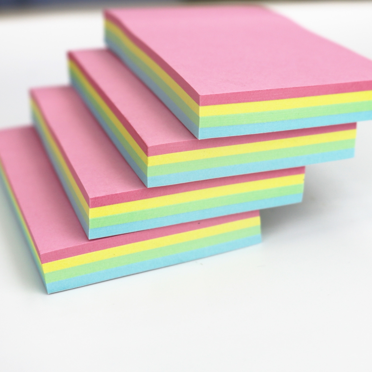 GP-1806 light-color stacked 5-color 100-page sticky note Specification image