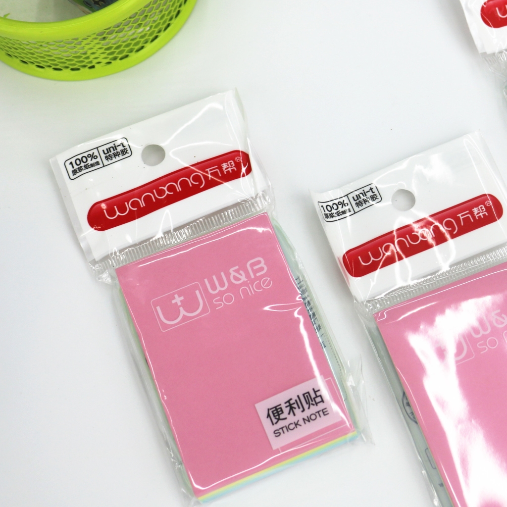 GP-1806 light-color stacked 5-color 100-page sticky note Application Scenario