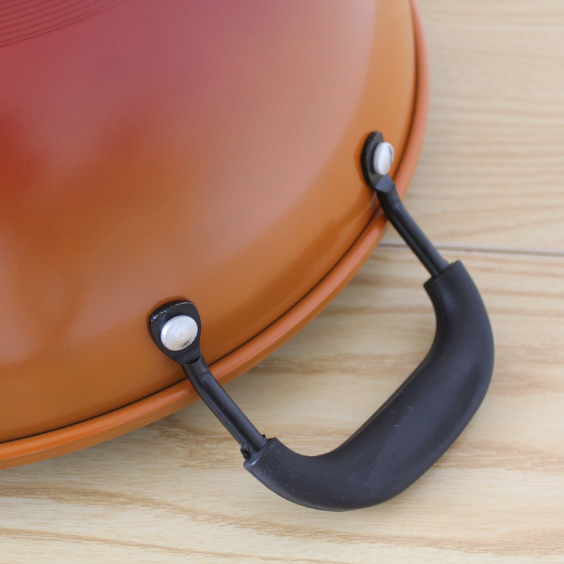 Wholesale and consignment of seven-color ceramic non-stick wok, wind-concentrated energy bottom non-stick wok, smokeless ceramic wok Specification image