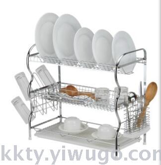 3-layer dish rack  stock thumbnail