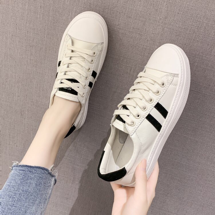 牛皮小白鞋新款