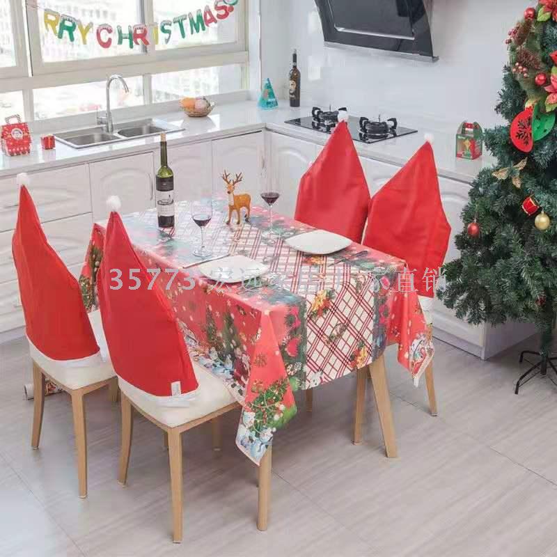 PVC tablecloth 2019 new Christmas tablecloth tablecloth High-end household tablecloth hot tablecloth tablecloth
