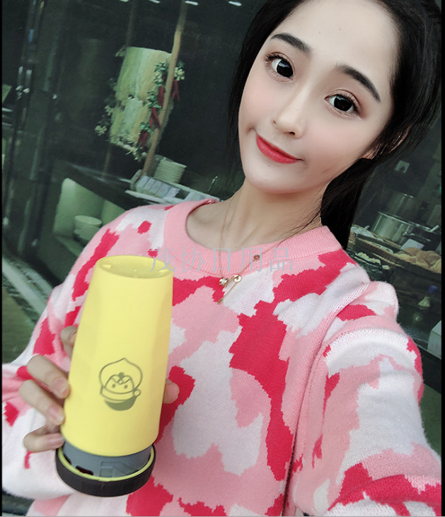 Open twist cup straw cup student portable creative water cup for men and women