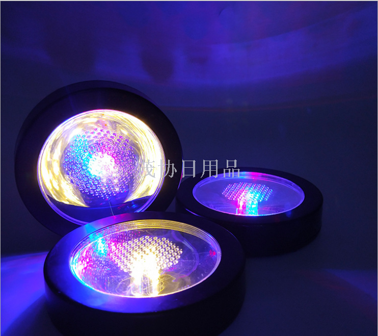 Supply charging coasters LED charging lighting coasters bar KTV lighting charging bottle seat wholesale